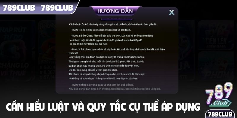 Cần hiểu luật và quy tắc cụ thể áp dụng